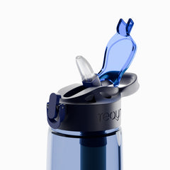 PureFlow Water Filter Bottle – 650 ML (Blue)-2
