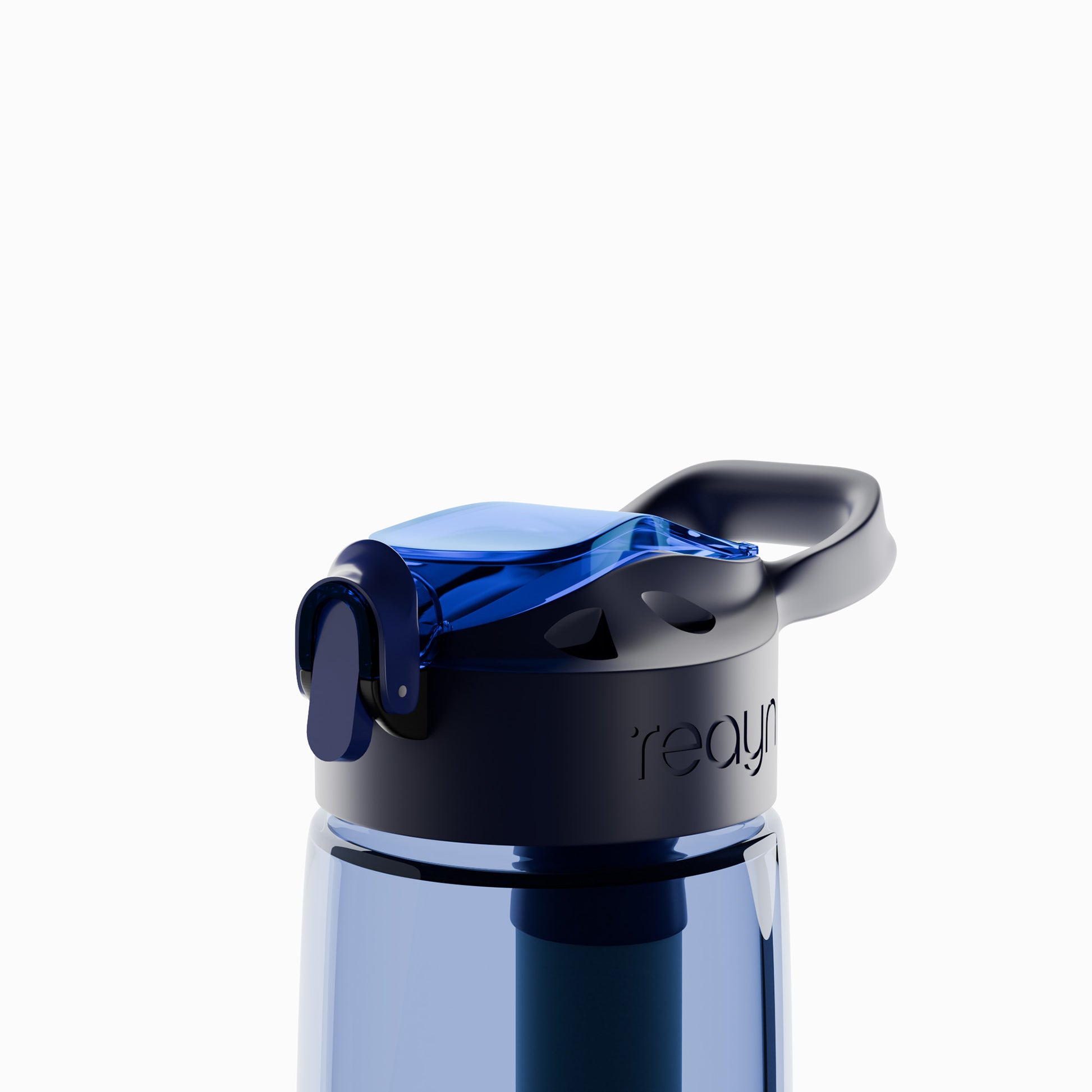 PureFlow Water Filter Bottle – 650 ML (Blue)-3