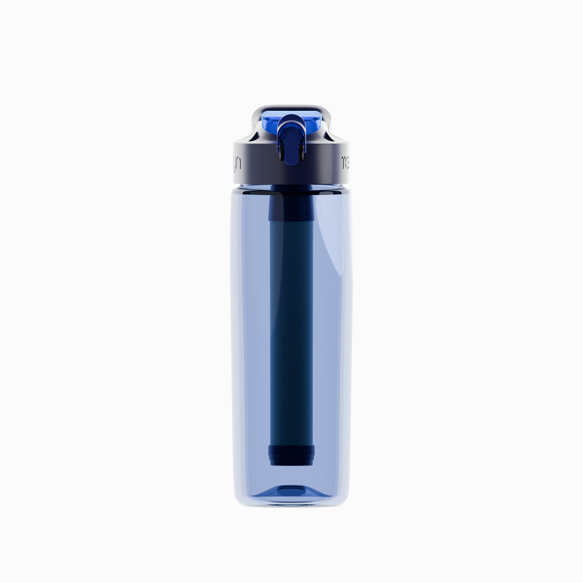 PureFlow Water Filter Bottle – 650 ML (Blue)-4