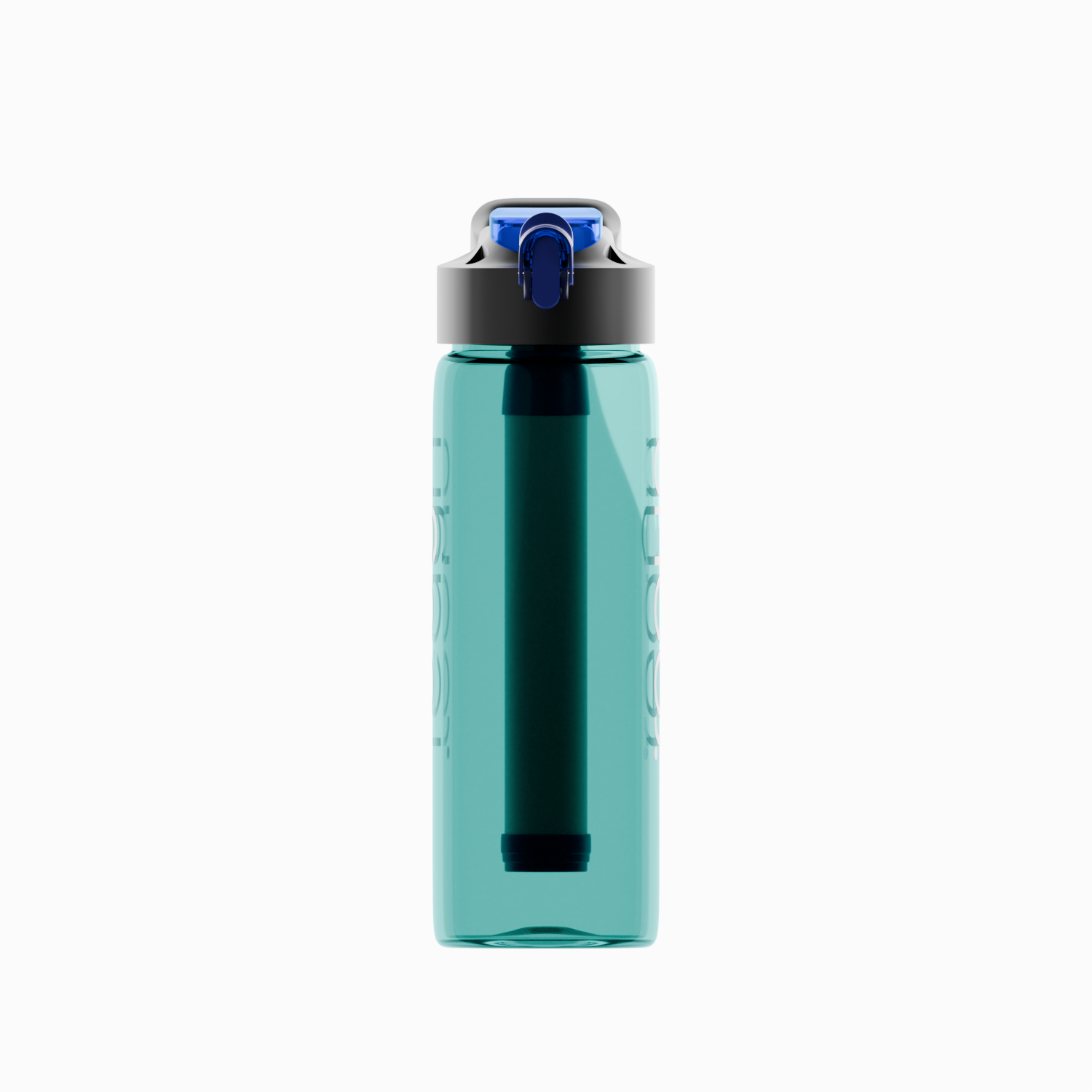 PureFlow Water Filter Bottle – 650 ML (Turqoise)